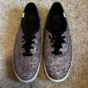 Kate spade glitter sneakers